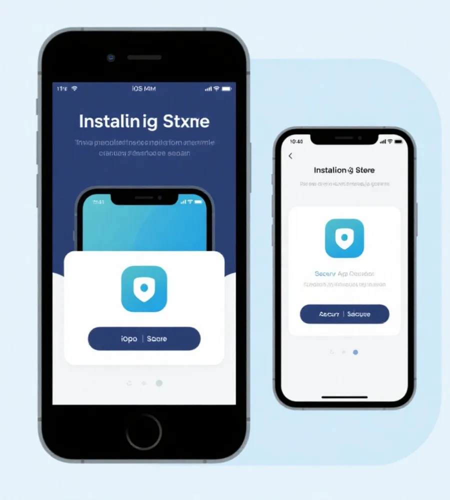 iOS安装流程示意图