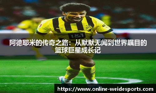 阿德耶米的传奇之路：从默默无闻到世界瞩目的篮球巨星成长记